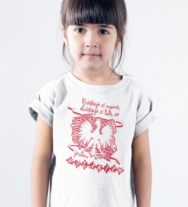 koszulka dziecięca DZIĘKUJĘ CI MAMO